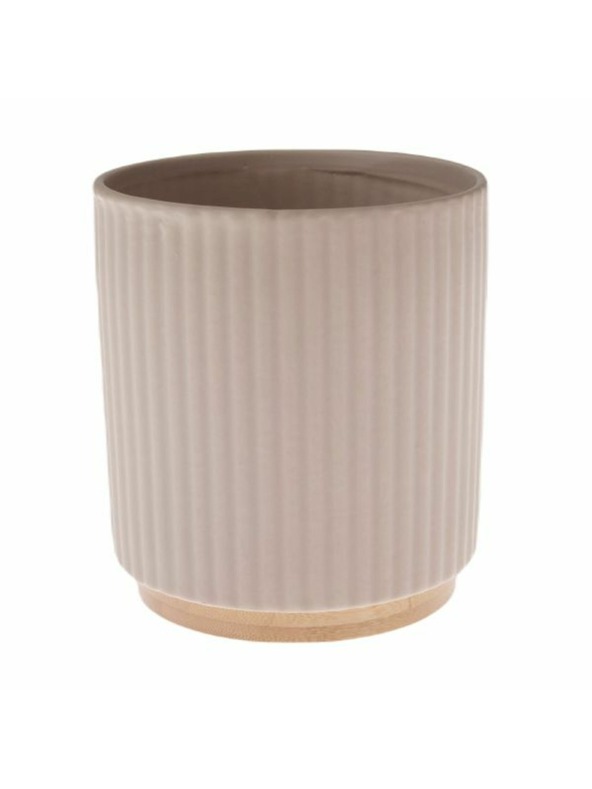 Casa de Engel Keramični lonček z bambusnim podstavkom, 0/18