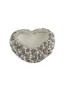 Casa de Engel Vrtni lonček s kamni - srce (poliester), 0/3