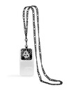 Anne Klein Črna mobilna veriga Anne Klein WK/4023BKBK