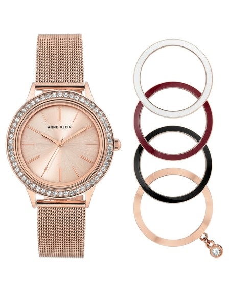 Anne Klein Darilni komplet ure in nadomestnih lunet Anne Klein AK/3166INST