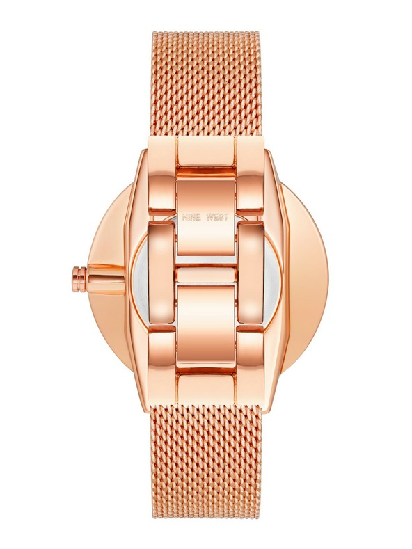 Nine West	 Nine West ženske ročne ure okrogle oblike NW/1980GYRG