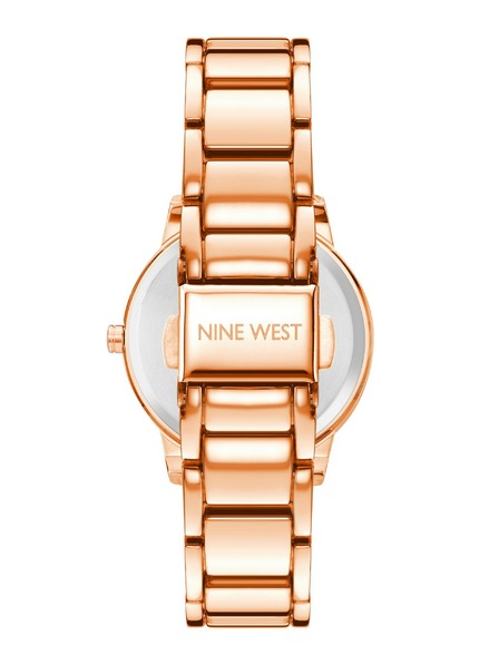 Nine West	 Nine West ženske ročne ure okrogle oblike NW/2596FLRG