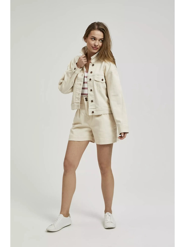 Moodo Kremna jeans jakna