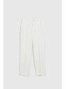 Moodo Bele ravne hlače Moodo