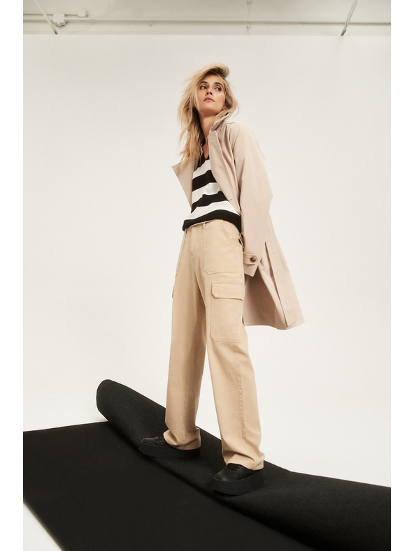 Moodo Bežne hlače z žepi