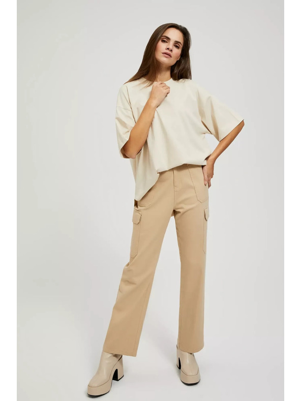 Moodo Bežne hlače z žepi