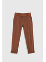 Moodo Rjave hlače z pasom