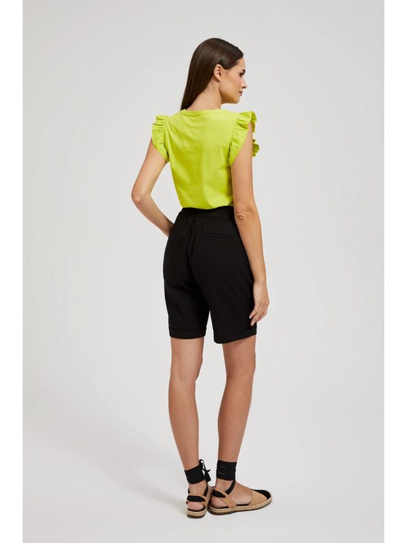 Moodo Črne kratke hlače Moodo