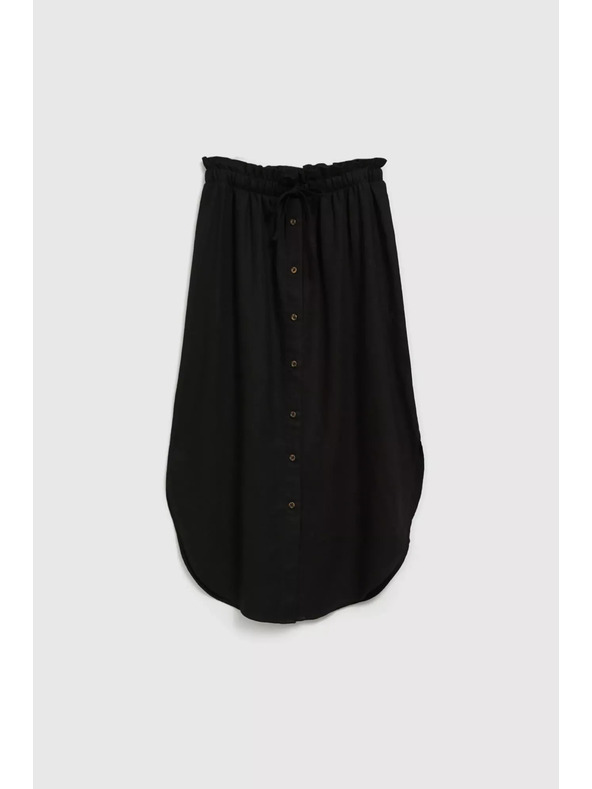 Moodo Črna ohlapna krilo