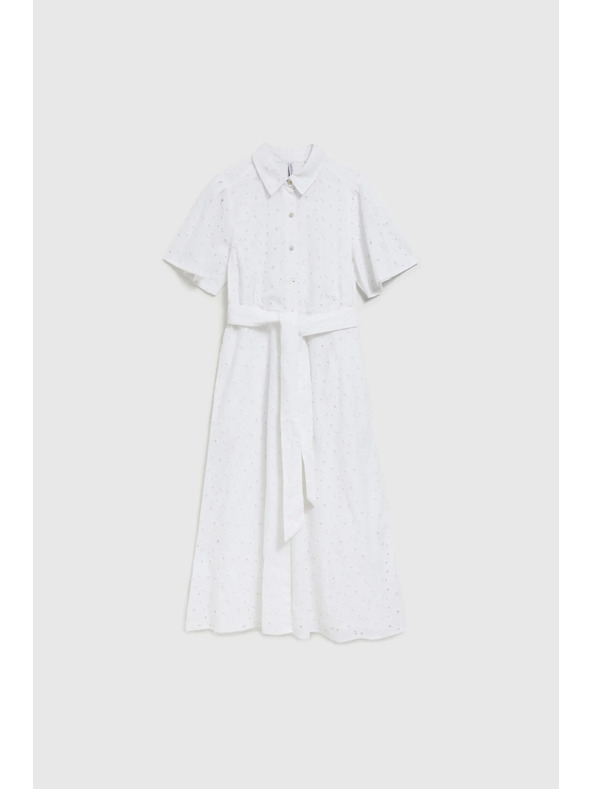 Moodo Bele madeira obleke