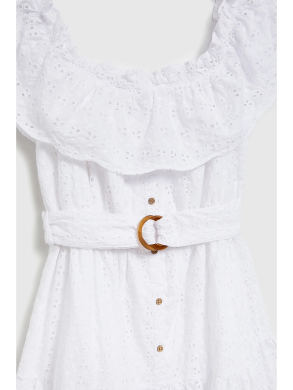 Moodo Dolge obleke z spuščenimi rameni