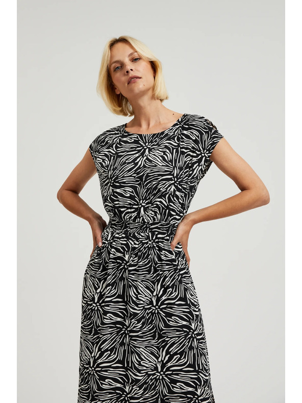 Moodo Vzoraste dolge obleke z razporkom