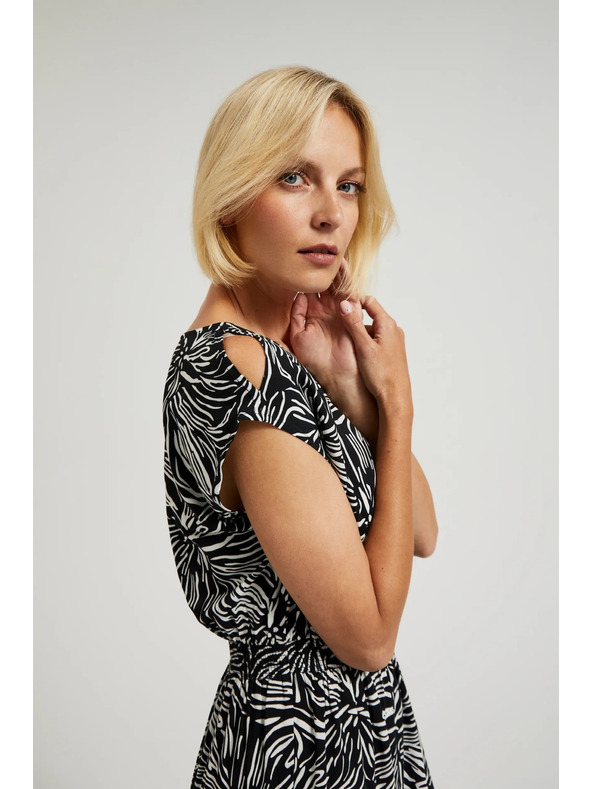 Moodo Vzoraste dolge obleke z razporkom