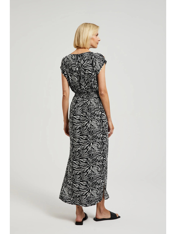 Moodo Vzoraste dolge obleke z razporkom