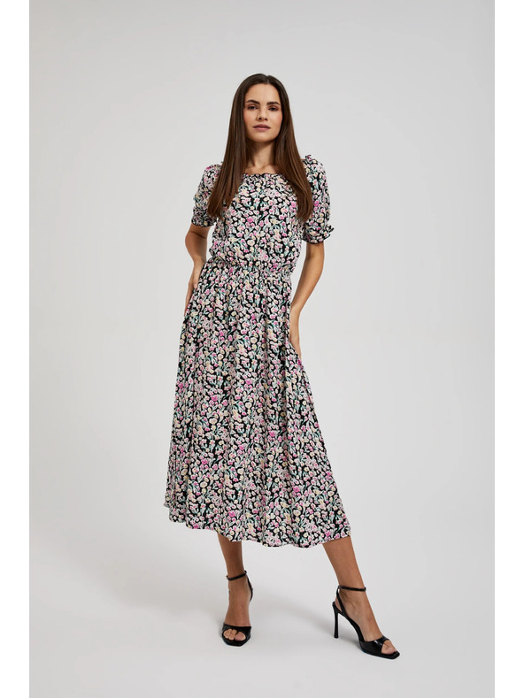 Moodo Dolge vzorčaste obleke