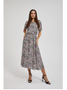 Moodo Dolge vzorčaste obleke