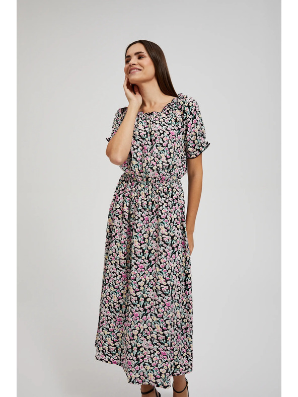 Moodo Dolge vzorčaste obleke