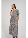 Moodo Dolge vzorčaste obleke