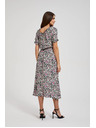 Moodo Dolge vzorčaste obleke