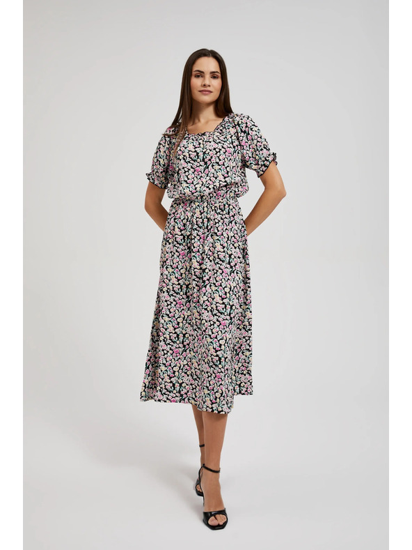 Moodo Dolge vzorčaste obleke