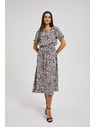Moodo Dolge vzorčaste obleke