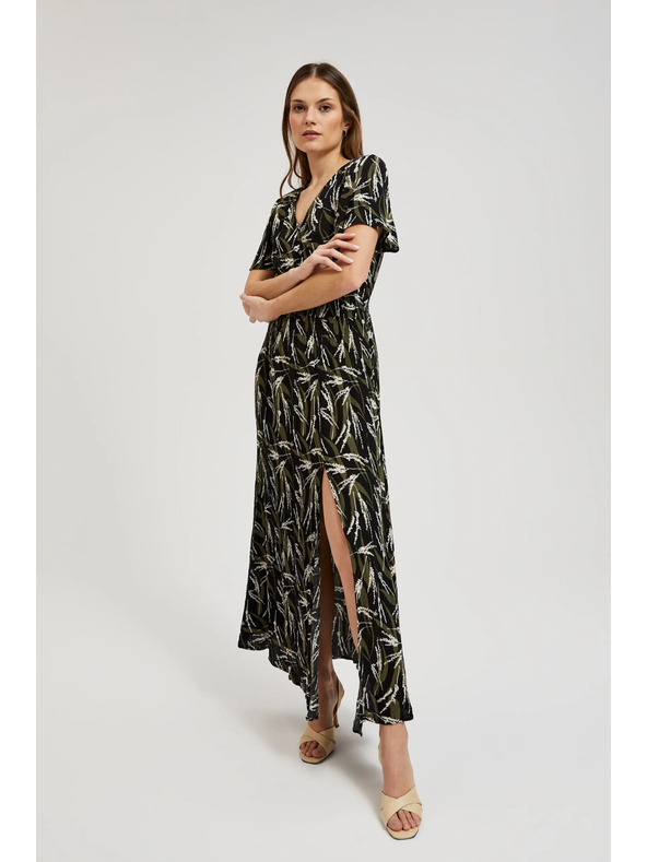 Moodo Dolge vzorčaste obleke