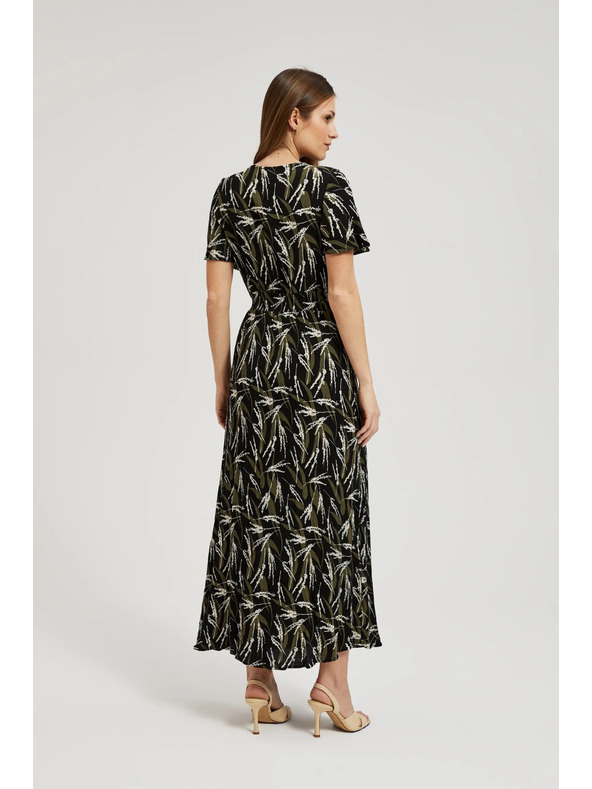 Moodo Dolge vzorčaste obleke