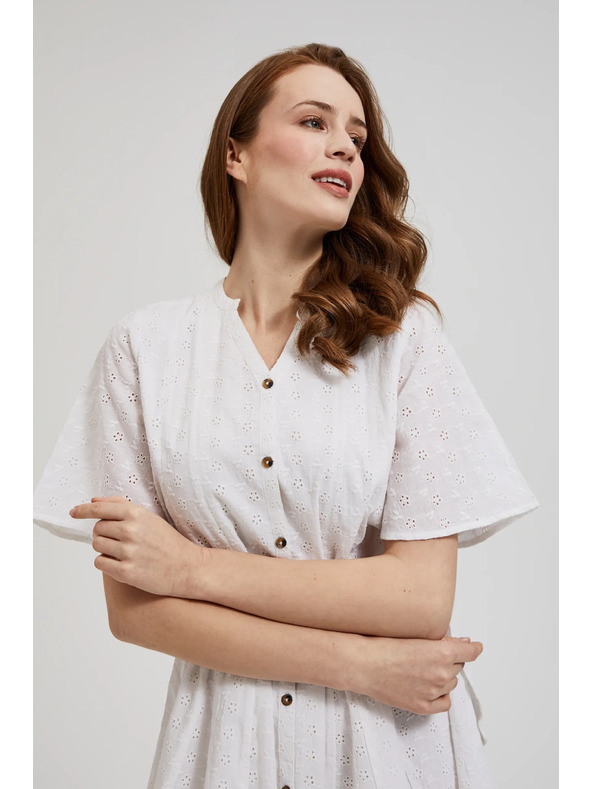 Moodo Kratke srajčne obleke z pasom