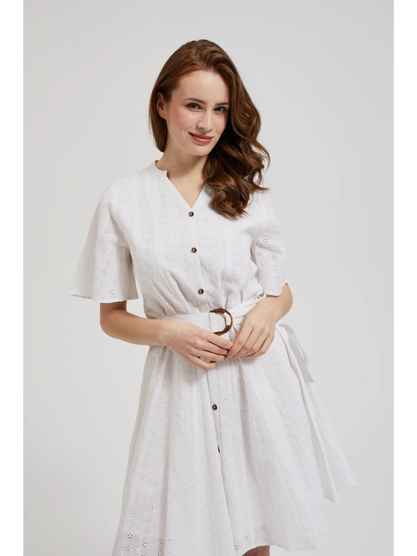 Moodo Kratke srajčne obleke z pasom