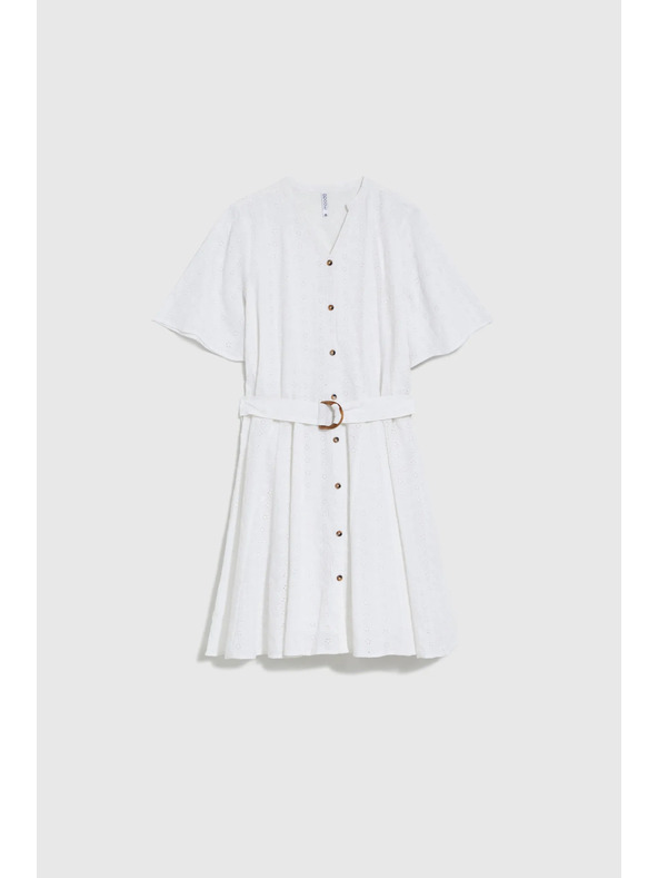 Moodo Kratke srajčne obleke z pasom