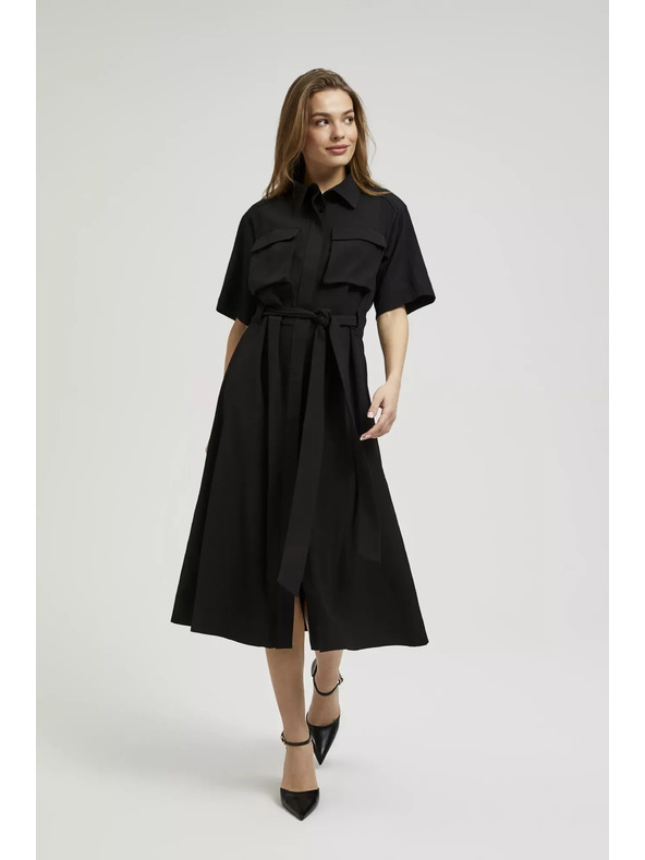 Moodo Črne srajčne obleke