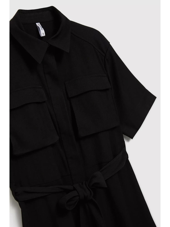 Moodo Črne srajčne obleke