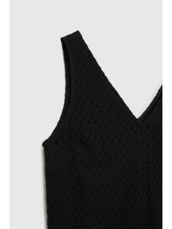 Moodo Črne naramne obleke