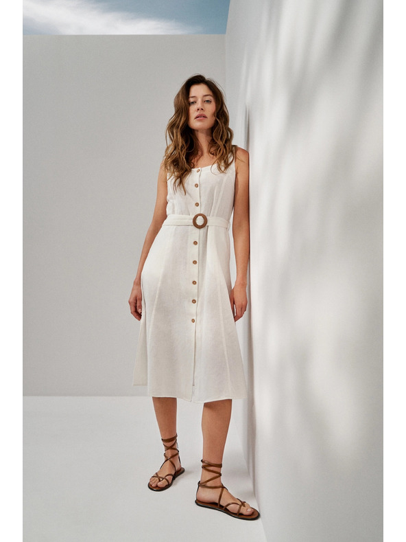 Moodo Bele naramne obleke