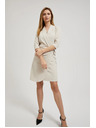Moodo Kremaste zavihane obleke