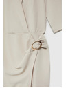 Moodo Kremaste zavihane obleke