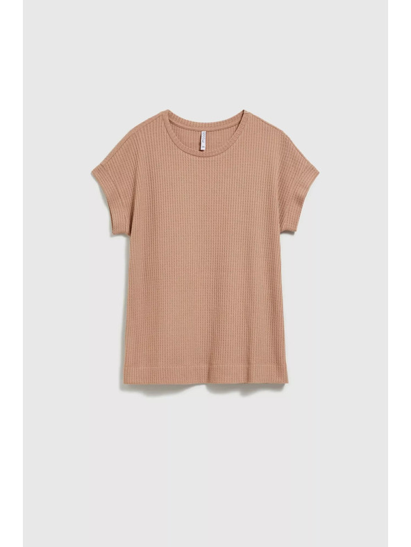 Moodo Svetlo rjav top