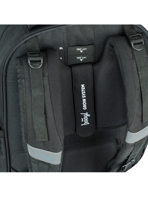 BAAGL  BAAGL Šolski nahrbtnik Skate max Darkness