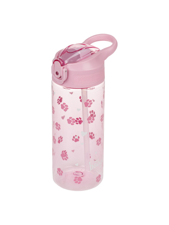 BAAGL  BAAGL Tritanska steklenica za pitje z slamico Tačke 500 ml