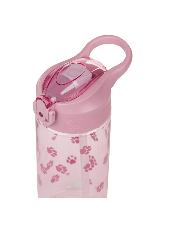 BAAGL  BAAGL Tritanska steklenica za pitje z slamico Tačke 500 ml