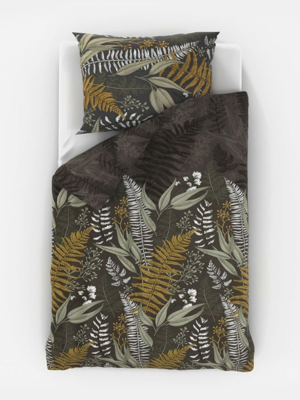 Kvalitex LUXURY COLLECTION 140x220, 70x90cm satenasto podaljšano posteljno perilo CAPRADES