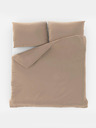Kvalitex Francoska bombažna posteljnina enobarvna, 220x200, 70x90cm bež