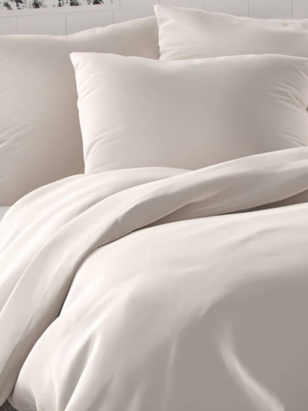 Kvalitex Satenasta podaljšana prevleka LUXURY COLLECTION 140x220, 70x90cm bela