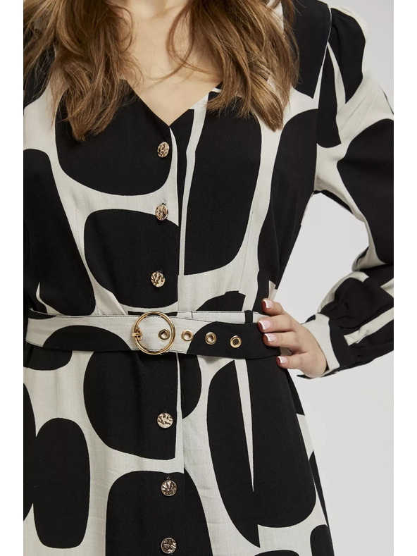 Moodo Obleka z pasom