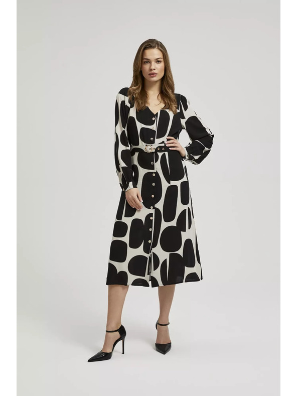 Moodo Obleka z pasom