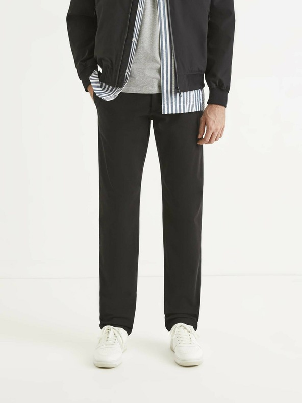 Celio Črne moške hlače Celio