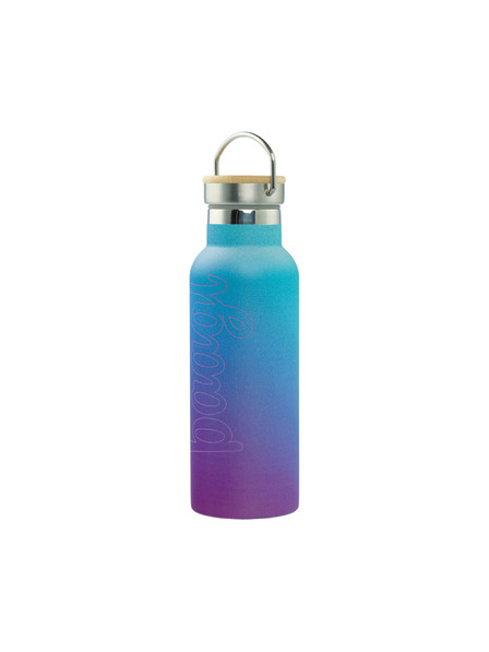 BAAGL  BAAGL Termovka z bambusovim pokrovom Gradient modro-vijolična, 500 ml