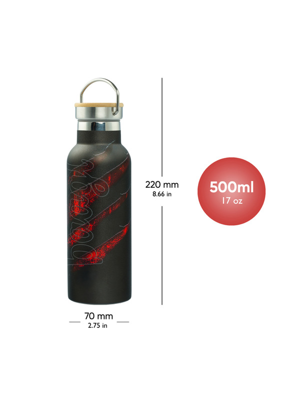 BAAGL  BAAGL Termovka z bambusovim pokrovom Lava, 500 ml