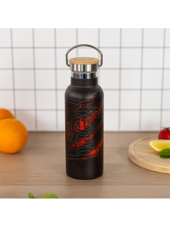 BAAGL  BAAGL Termovka z bambusovim pokrovom Lava, 500 ml