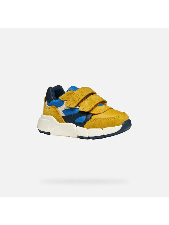 Geox Dečki prvi koraki Geox Flexyper Rumena